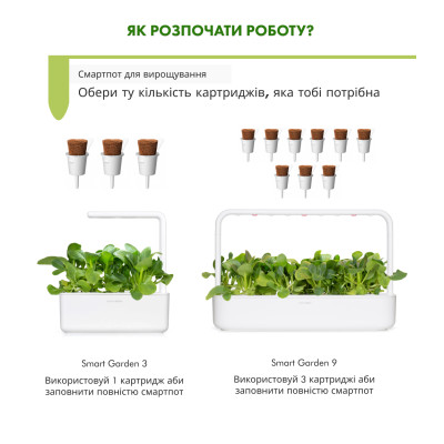 Картридж для розумної фермы Click&Grow, Пак Чой Картридж для розумної фермы Click&Grow, Пак Чой