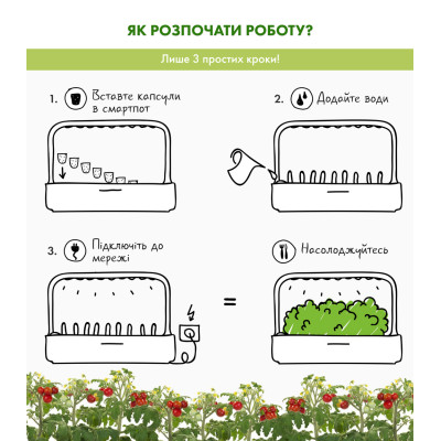Картридж для умной фермы Click&Grow, мини-томат