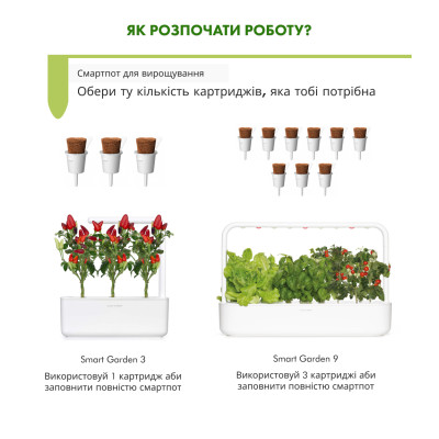 Картридж для розумної фермы Click&Grow, перець чилі Картридж для розумної фермы Click&Grow, перець чилі