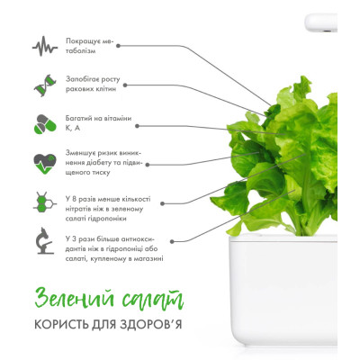 Картридж для розумної фермы Click&Grow, Салат зелений