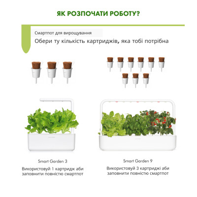 Картридж для розумної фермы Click&Grow, Салат зелений