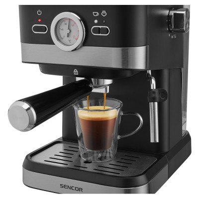 Кавоварка еспресо Sencor SES 1721BK