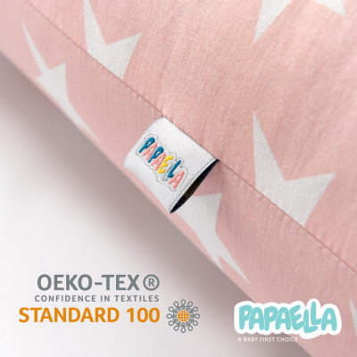 Бортик захисний мультифункціональний в ліжечко ТM PAPAELLA 60х15 см, 120х15 см зірка/горошок пудра ( 8-34533*001 ) Бортик захисний мультифункціональний в ліжечко ТM PAPAELLA 60х15 см, 120х15 см зірка/горошок пудра ( 8-34533*001 )