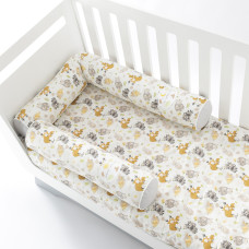 Бортик захисний мультифункціональний в ліжечко ТM PAPAELLA 60х15 см, 120х15 см обіймашки ( 8-34533*005 )