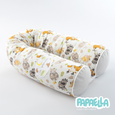 Бортик захисний мультифункціональний в ліжечко ТM PAPAELLA 60х15 см, 120х15 см обіймашки ( 8-34533*005 ) Бортик захисний мультифункціональний в ліжечко ТM PAPAELLA 60х15 см, 120х15 см обіймашки ( 8-34533*005 )
