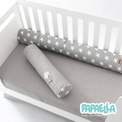 Бортик захисний у ліжечко мультифункціональний ТM PAPAELLA 60х15 см, 120х15 см зірка/горошок сірий ( 8-34533*002 ) Бортик захисний у ліжечко мультифункціональний ТM PAPAELLA 60х15 см, 120х15 см зірка/горошок сірий ( 8-34533*002 )