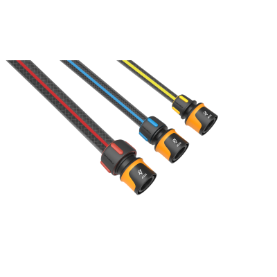 Конектор для шланга Fiskars 9мм (3/8") з аквастопом (1027078) Конектор для шланга Fiskars 9мм (3/8") з аквастопом (1027078)