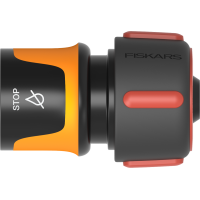 Коннектор для шланга Fiskars 19 мм (3/4") с автостопом (1027081)