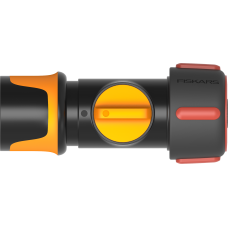 Конектор для шланга Fiskars з механізмом ВКЛ/ВИМК 19мм (3/4") (1027087)