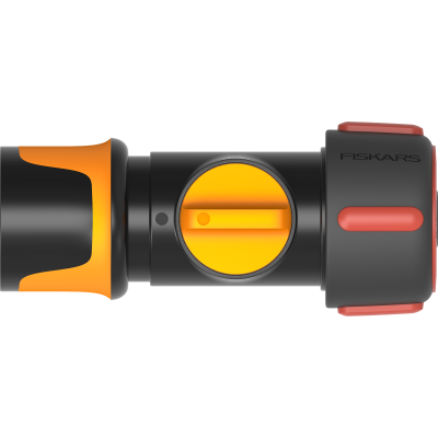 Конектор для шланга Fiskars з механізмом ВКЛ/ВИМК 19мм (3/4") (1027087)