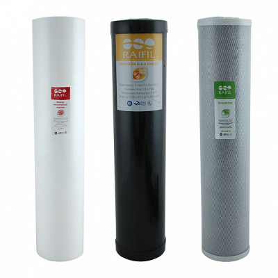 Комплект картриджей Raifil Resin BB 20"