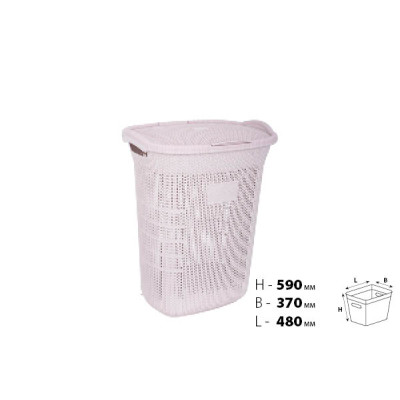 Кошик для білизни VIOLET HOUSE POWDER Віолетта Кошик для білизни VIOLET HOUSE POWDER Віолетта