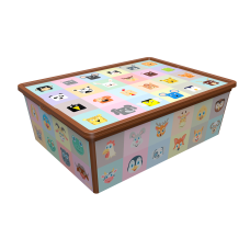 Контейнер Qutu Trend Box Looking Learning, 25 л