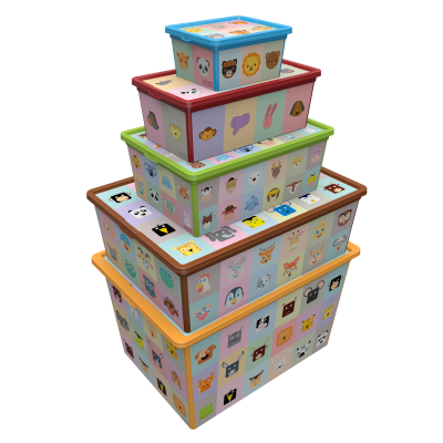 Контейнер Qutu Trend Box Looking Learning, 25 л