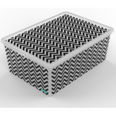 Контейнер Qutu Light Box Zig Zag, 10л