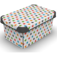 Контейнер Qutu Style Box Colored Stars, 5л