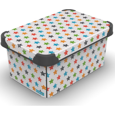 Контейнер Qutu Style Box Colored Stars, 5л