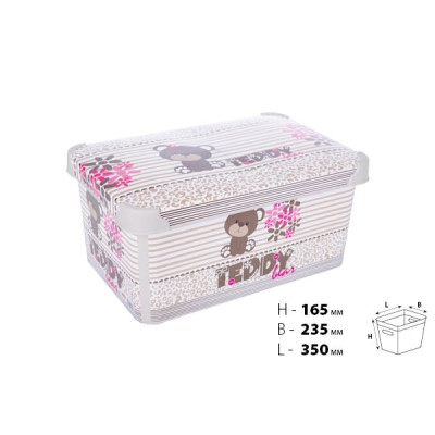 Контейнер VIOLET HOUSE DECOR TEDDY Контейнер VIOLET HOUSE DECOR TEDDY