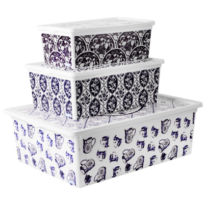 Контейнер Qutu Trend Box Porcelain, 25 л