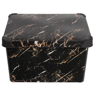 Контейнер Violet House 0648 Decor Marble Black 20 л
