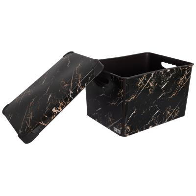 Контейнер Violet House 0648 Decor Marble Black 20 л