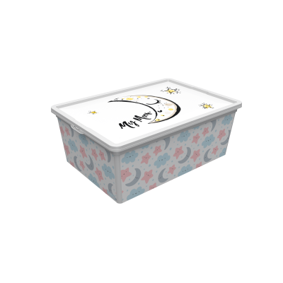 Контейнер Qutu Trend Box Cute Sky, 10 л