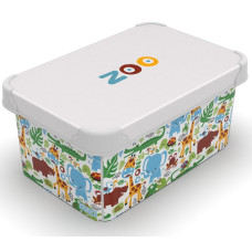 Контейнер Qutu Style Box Zoo, 5л