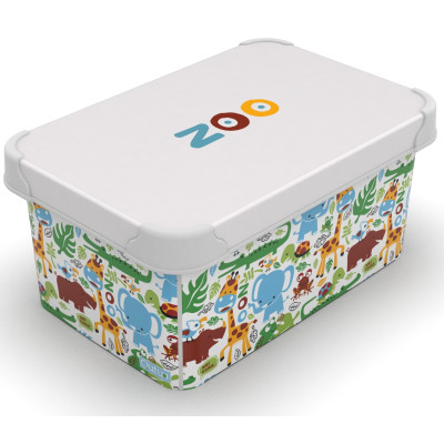 Контейнер Qutu Style Box Zoo, 5л