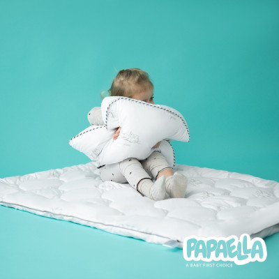Набор детский для сна SUPER SOFT ТM PAPAELLA одеяло 100х135 см и подушка 40х60 см, аналог лебяжьего пуха ( 8-34923 )