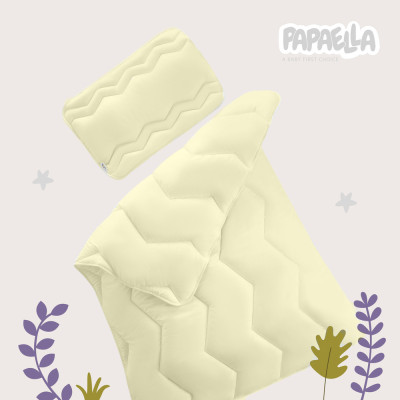 Ковдра дитяча в ліжечко Comfort ТM PAPAELLA 100х135 см зигзаг/молоко ( 8-8723*006 ) Ковдра дитяча в ліжечко Comfort ТM PAPAELLA 100х135 см зигзаг/молоко ( 8-8723*006 )