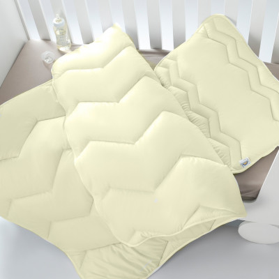 Ковдра дитяча в ліжечко Comfort ТM PAPAELLA 100х135 см зигзаг/молоко ( 8-8723*006 ) Ковдра дитяча в ліжечко Comfort ТM PAPAELLA 100х135 см зигзаг/молоко ( 8-8723*006 )