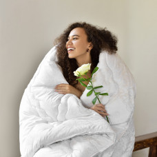 Ковдра Air Dream Classic всесезонна ТМ IDEIA 155х210 см троянди ( 8-11748*001 )