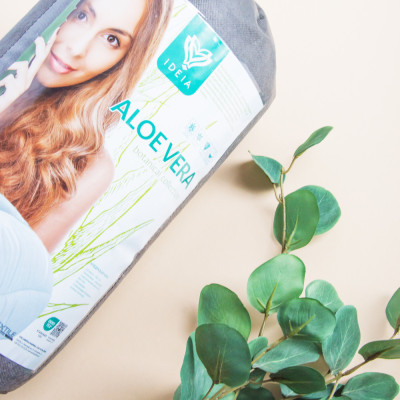 Ковдра Aloe Vera літня з просоченням тканини екстрактом Алое Вера TM IDEIA 200х220 см ( 8-13012 )