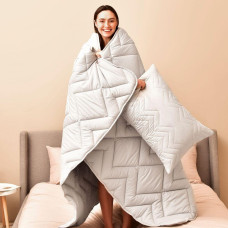Ковдра NORDIC COMFORT всесезонна ТМ IDEIA 175х210 см сірий перламутровий ( 8-34650*002 )