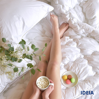 Ковдра Super Soft Premium аналог лебединого пуху літня TM IDEIA 175х210 см ( 8-11880 )