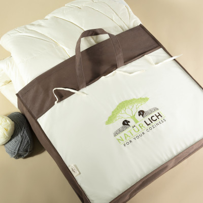 Ковдра Wool Premium подвійна вовняна зимова TM IDEIA 175*210 см ( 8-11841*001 )