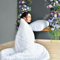 Ковдра Bamboo з бамбуковим наповнювачем всесезонна TM IDEIA 155*210 см ( 8-30052 )