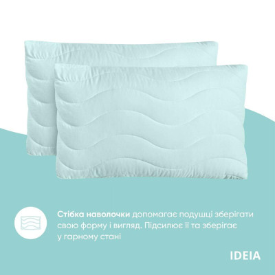 Набір постільної білизни OASIS TM IDEIA полуторний з ковдрою 140х210 см, наволочка 50х70 см і простирадло 150х220 ( 8-35247*001 )