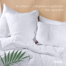 Ковдра Air Dream Premium антиалергенна всесезонна бавовна TM IDEIA 140х210 см ( 8-11694 )