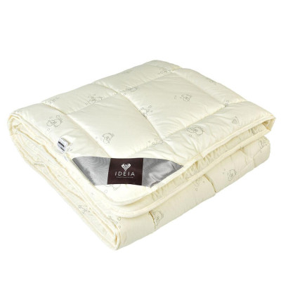 Ковдра Wool Classic вовняна IDEIA зимова 200х220 см, вовна, тепла ковдра, натуральна, овеча вовна ( 8-11818 )