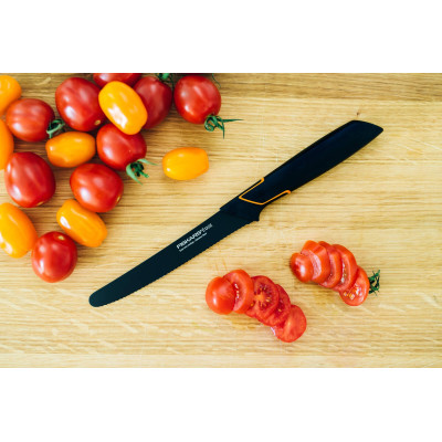 Кухонний ніж Fiskars Edge для томатів 13 см Black 1003092 Кухонний ніж Fiskars Edge для томатів 13 см Black 1003092