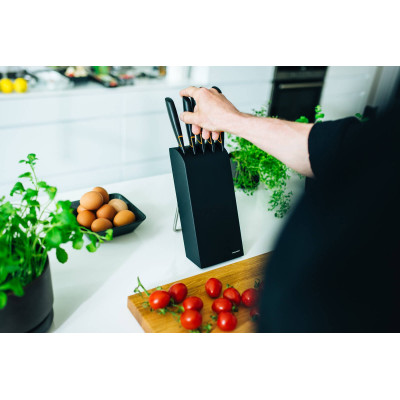 Кухонний ніж Fiskars Deba Edge кухарський азіатський 12 см Black 1003096 Кухонний ніж Fiskars Deba Edge кухарський азіатський 12 см Black 1003096