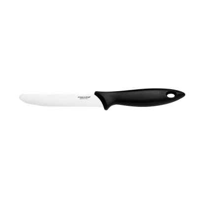Кухонний ніж Fiskars Essential для томатів 12 см Black 1065569