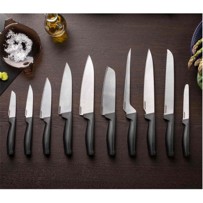 Ніж для шеф-кухаря малий Fiskars Hard Edge 15 см (1051749) Ніж для шеф-кухаря малий Fiskars Hard Edge 15 см (1051749)