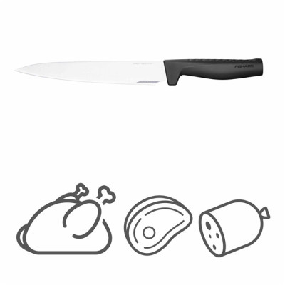 Ніж для м'яса Fiskars Hard Edge 22 см (1051760) Ніж для м'яса Fiskars Hard Edge 22 см (1051760)