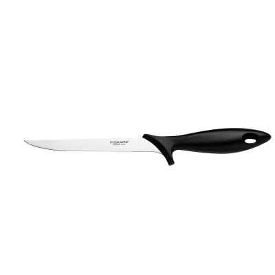 Кухонний ніж Fiskars Essential філейний 18 см Black 1065567