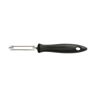 Нож с подвижным лезвием Fiskars Essential для чистки овощей 6 см Black 1023787