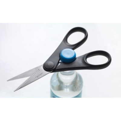 Ніж з рухомим лезом Fiskars Essential для чищення овочів 6 см Black 1065586 Ніж з рухомим лезом Fiskars Essential для чищення овочів 6 см Black 1065586