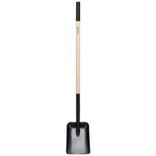 Лопата совкова з дерев'яною ручкою (L-подібна рукоятка) Fiskars Solid™ (1066724)