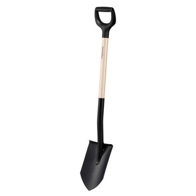 Лопата з дерев'яною ручкою Fiskars Solid™ (1066721) Лопата з дерев'яною ручкою Fiskars Solid™ (1066721)